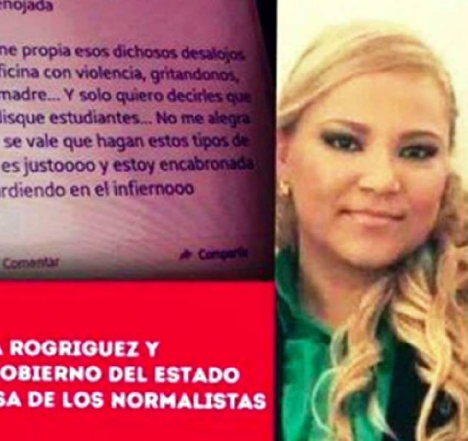 Funcionaria mexicana: 'Ojalá y nunca aparezcan esos 43 disque estudiantes”