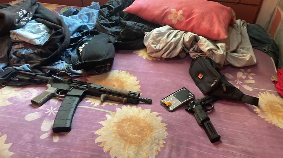 Caen nueve pandilleros con armas y chalecos antibalas en sector López Arellano