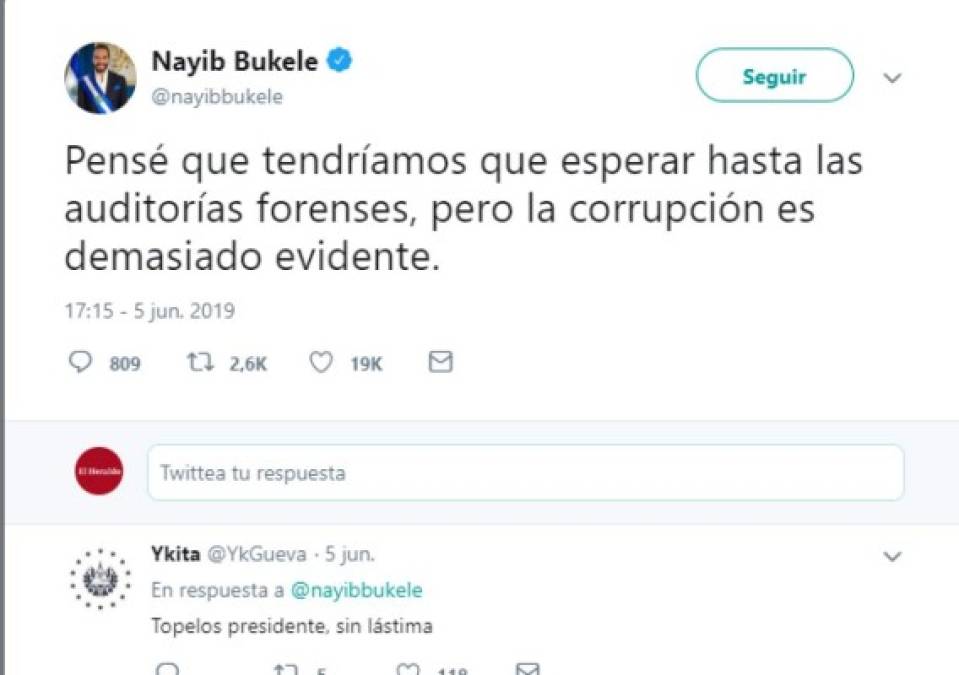 Despidos, reclamos y órdenes: los tuits más controversiales de Nayib Bukele, presidente de El Salvador