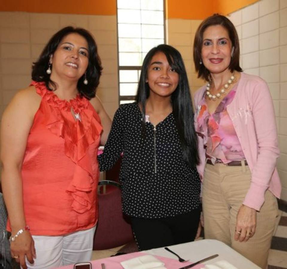 Tonos rosa para celebrar el nacimiento de Luciana