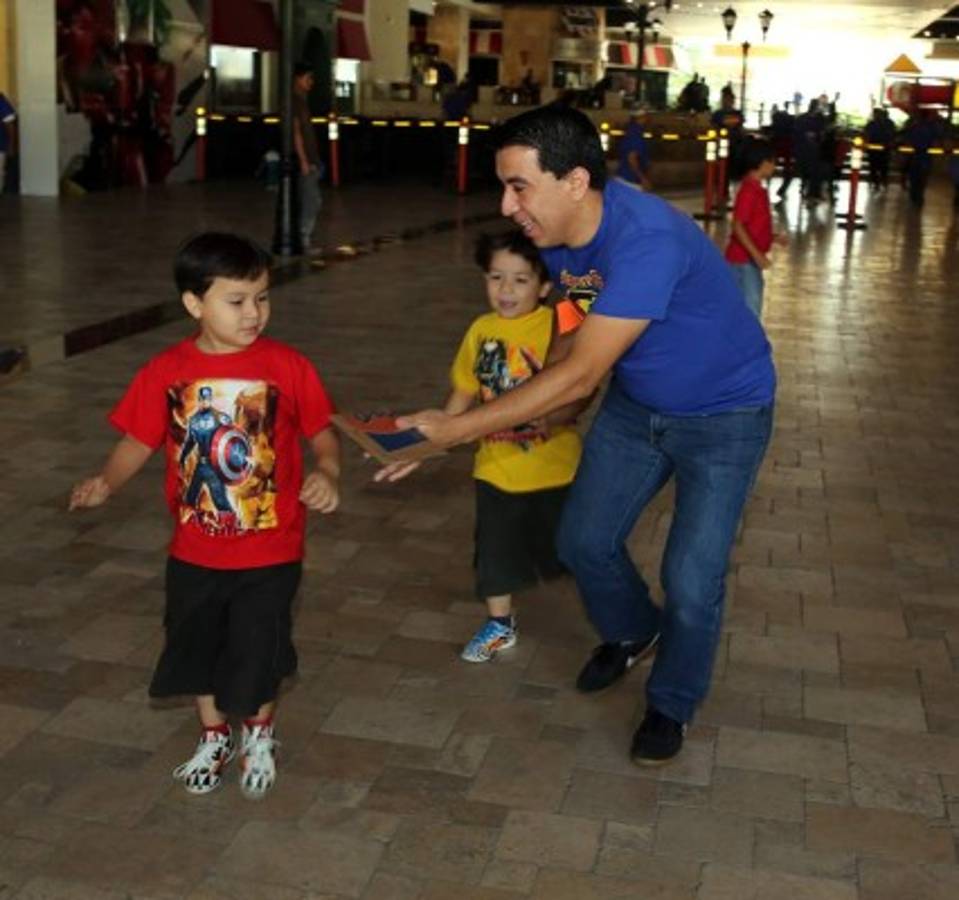 Y el súper papá 2015 es... ¡Nelson David Lagos!