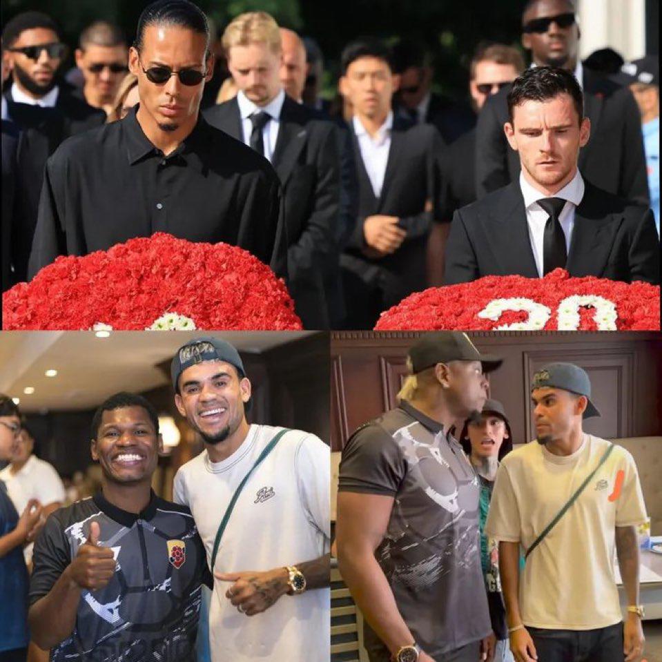 Luis Díaz es criticado por irse de fiesta y no asistir al funeral de Diogo Jota