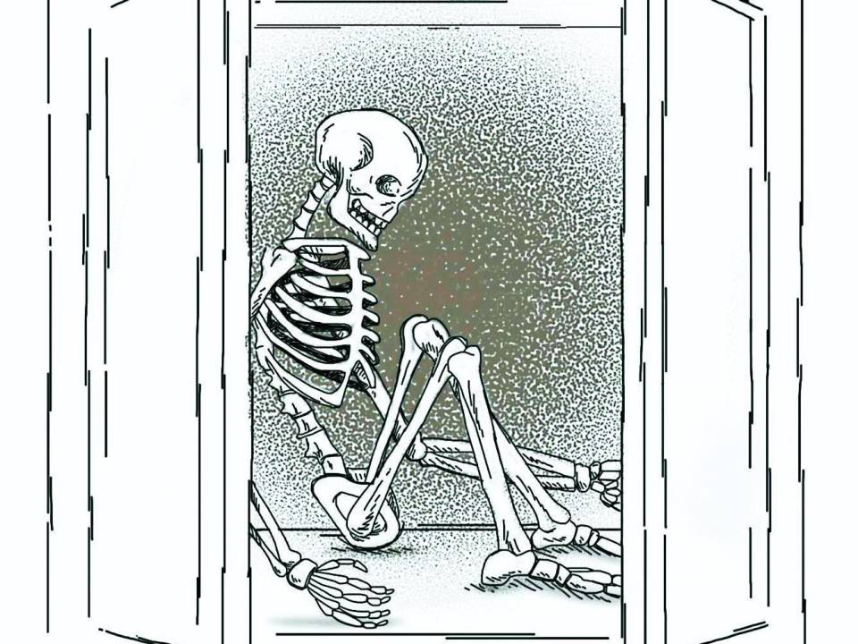 Un esqueleto en el armario