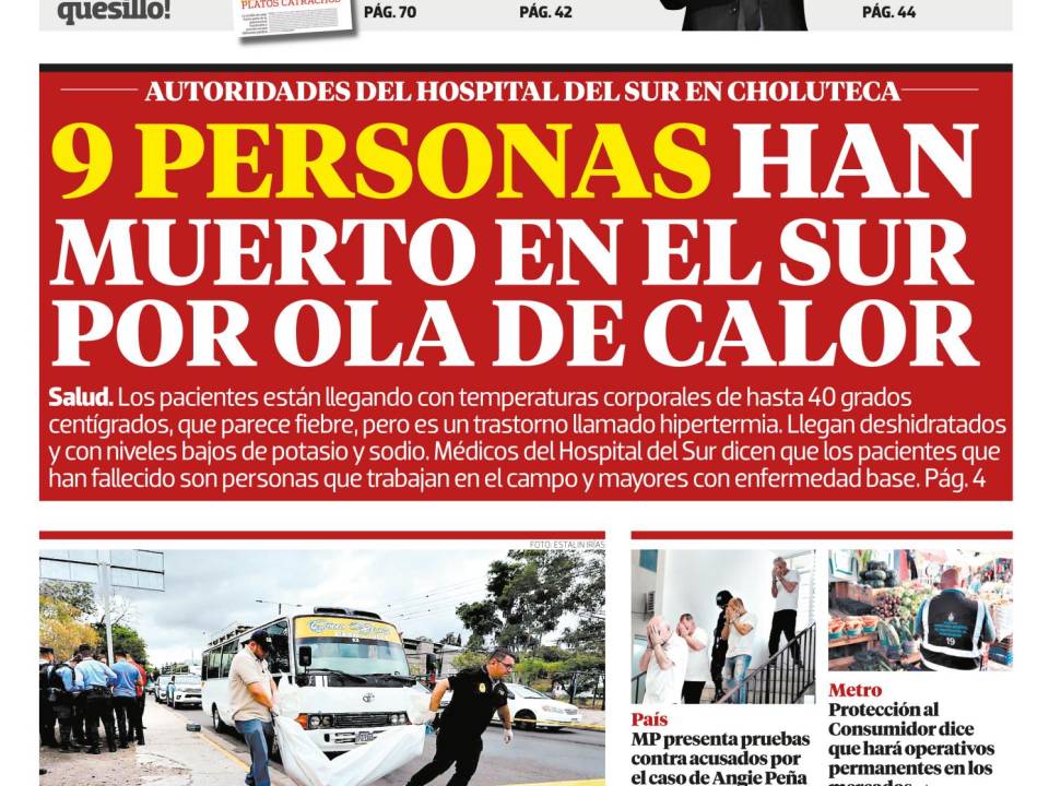 9 personas han muerto en el sur por ola de calor