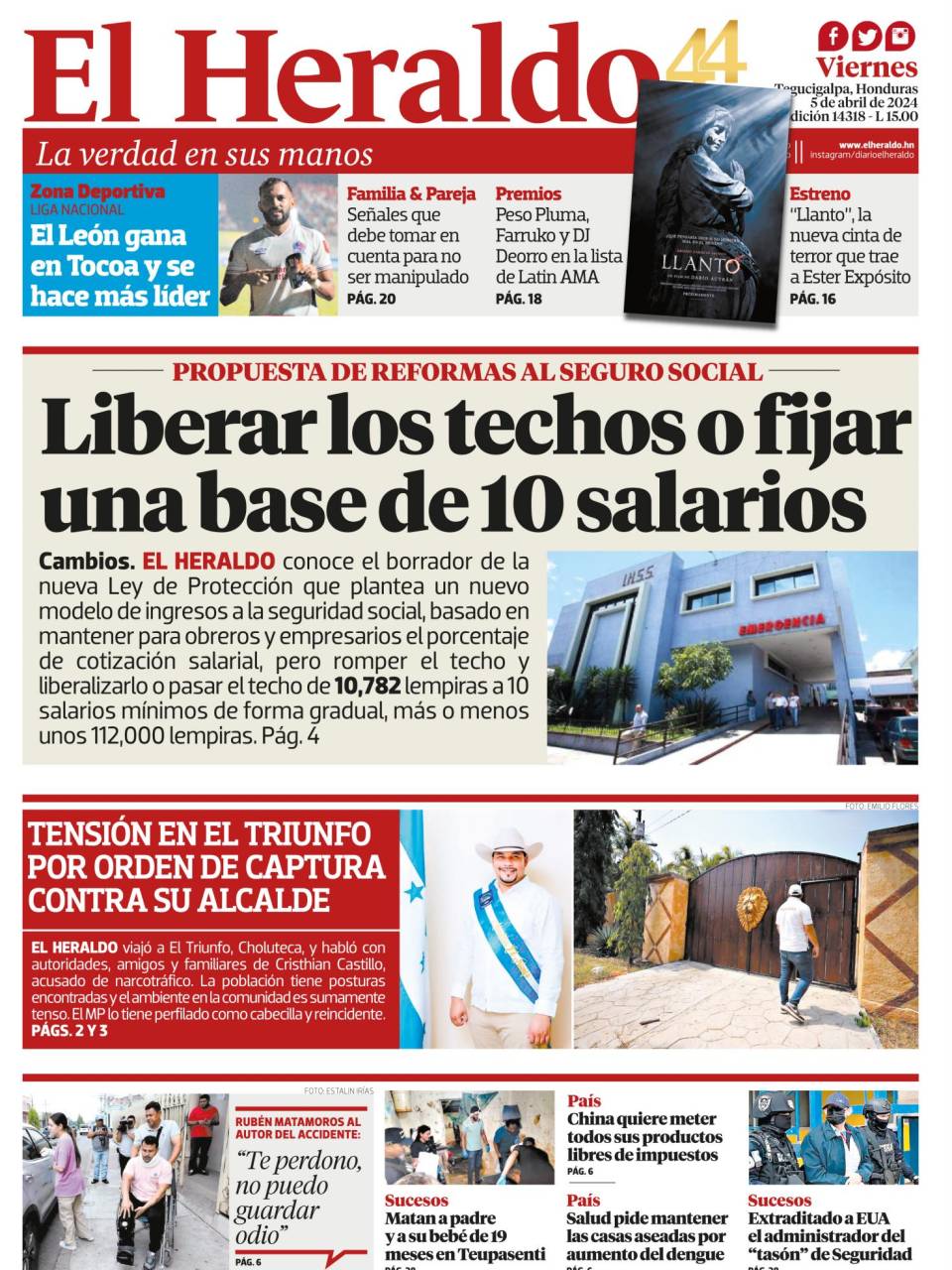 Liberar los techos o fijar una base de 10 salarios