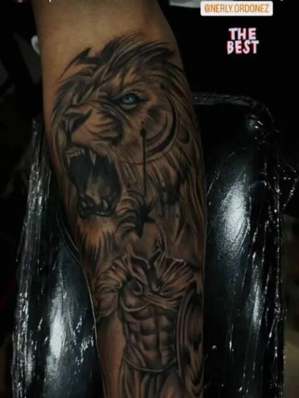 Así es el tatuaje que se hizo en el brazo Kevin López.