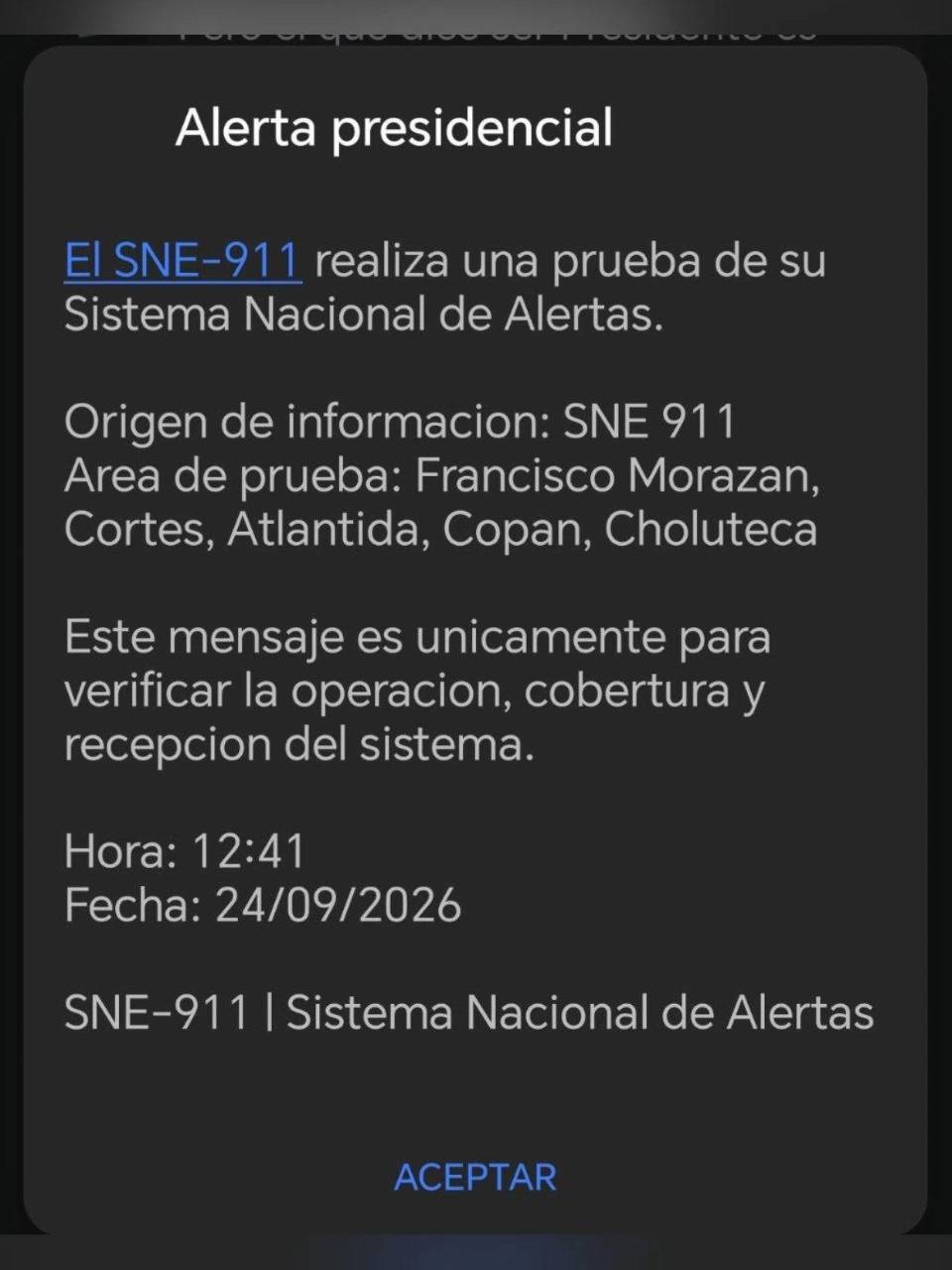 Cientos de personas fueron sorprendidas con la notificación del 911 sobre el simulacro de su sistema de alertas.