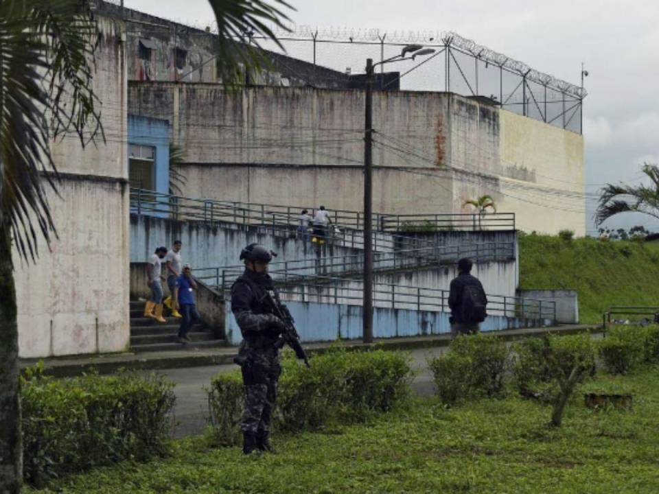 Imagen de archivo luego de un motín en cárcel de Ecuador.