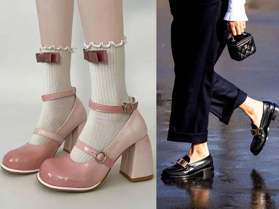 Las balerinas o bailarinas y los mocasines son algunos modelos de zapatos que estarán en tendencia durante el 2024.