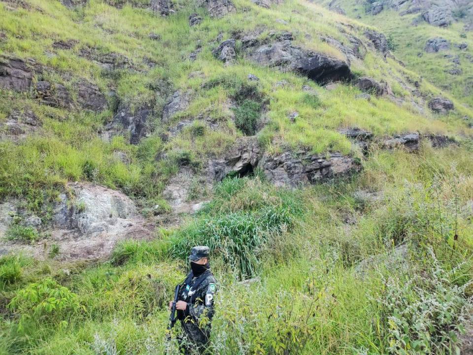 Agentes de la Policía Militar llegaron hasta la zona para resguardarla.