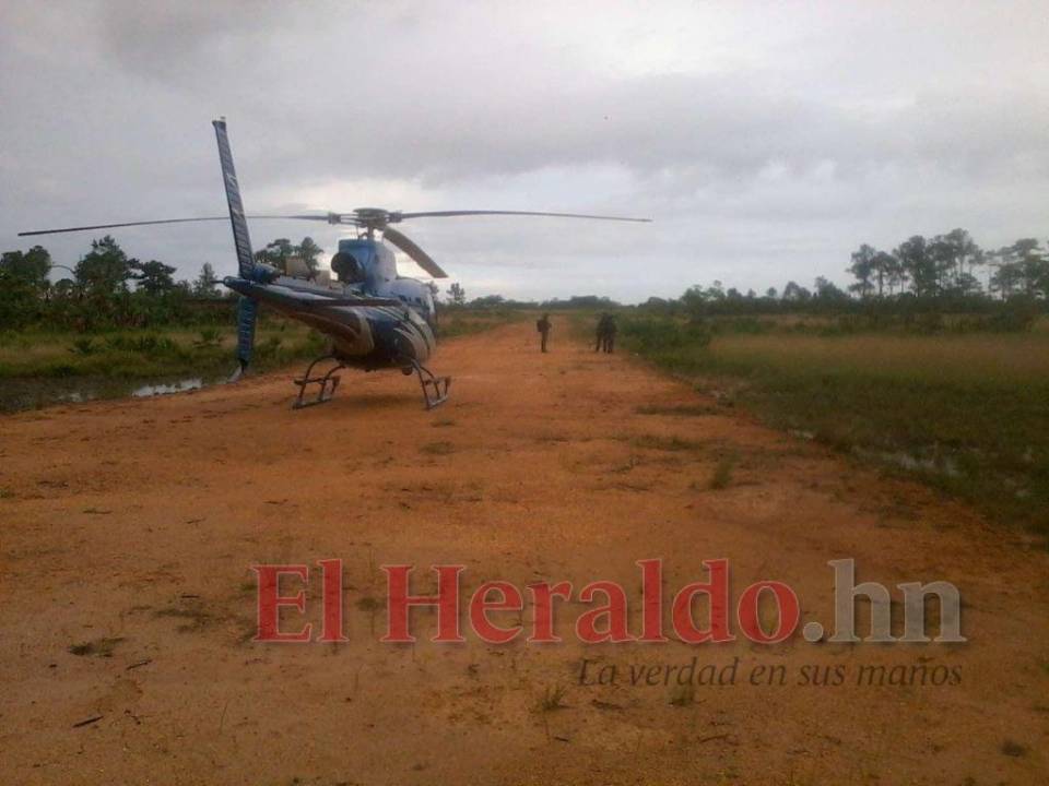 En la biósfera, dentro de La Mosquitia hondureña, las autoridades han identificado varias pistas clandestinas de aterrizaje.