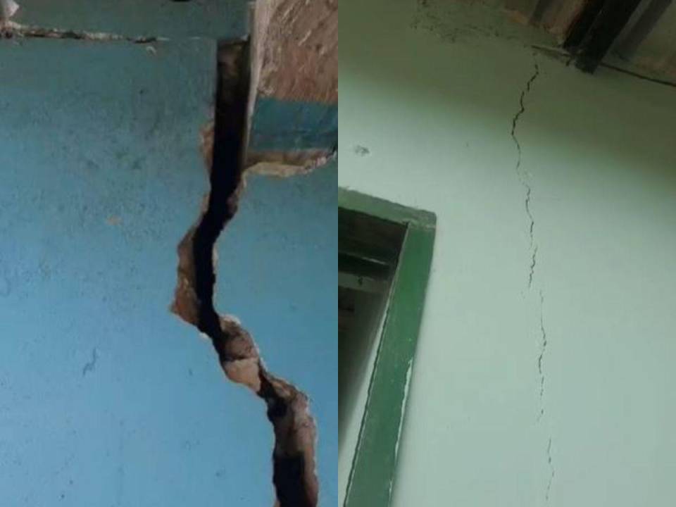 Casas agrietadas y temor tras enjambre sísmico en Comayagua