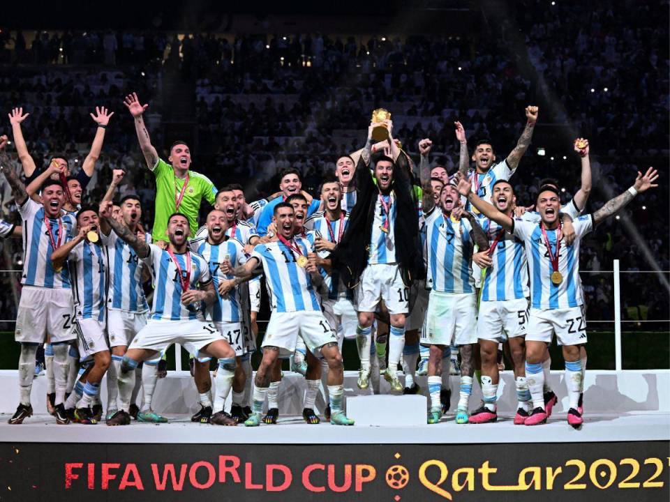 Argentina salió Campeón del Mundo en el Mundial de Qatar 2022.