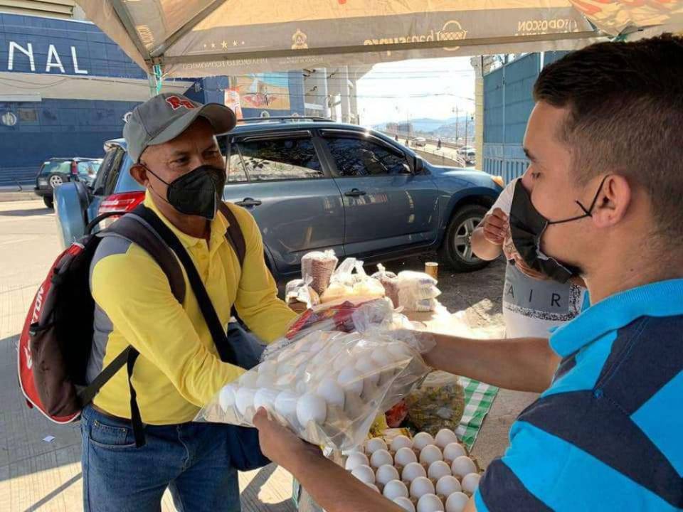 El cartón de huevo mediano se cotiza a 130 o 140 lempiras en los mercados populares de Tegucigalpa y Comayagüela.