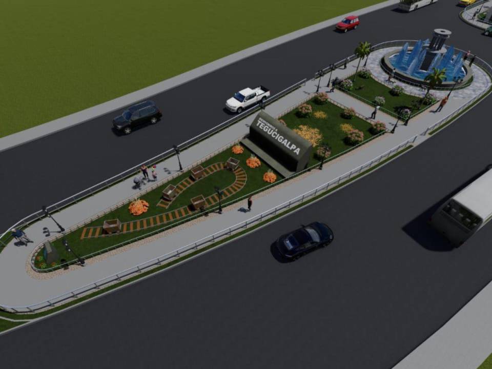 En la entrada del norte de la capital, en la zona de El Carrizal, se construirá una placita para dar la bienvenida a las personas que ingresen por este sector a la ciudad.