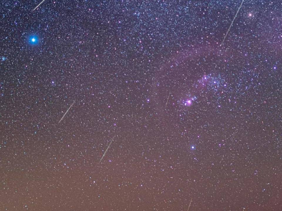 Una lluvia de meteoros mejor conocida como “lluvia de estrellas”, será visible en Honduras.