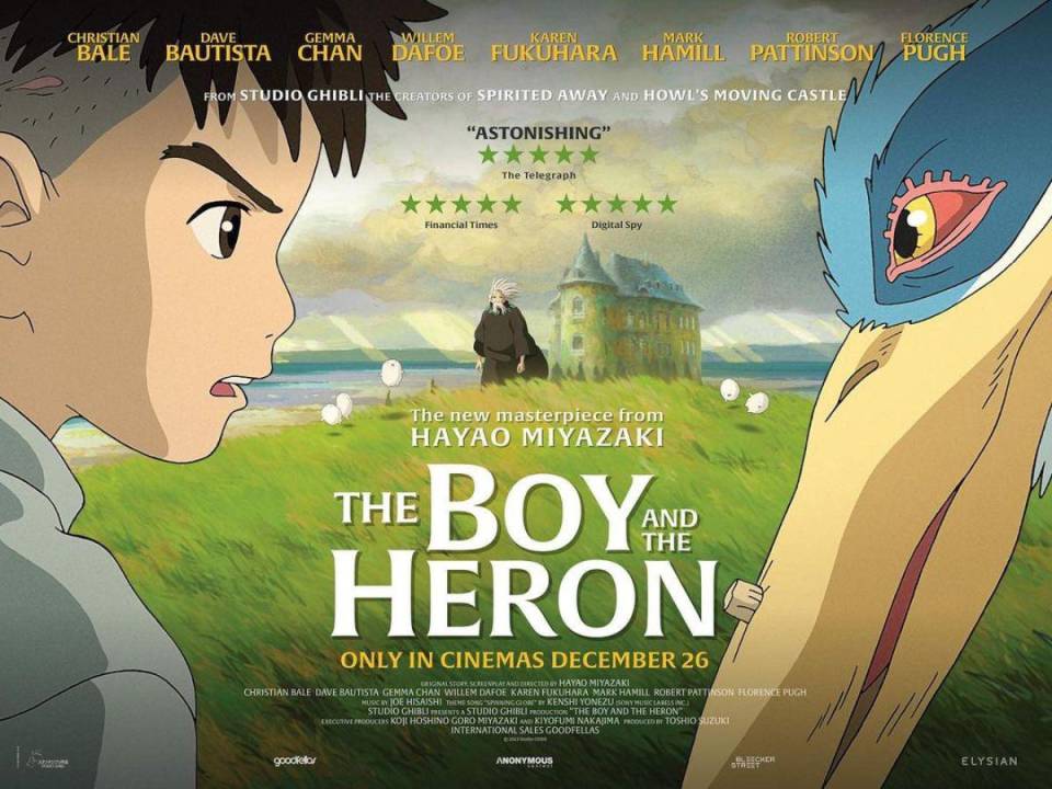 “El chico y la garza” se ha hecho con el premio a Mejor película animada en los Globo de Oro, y en los New York Film Critics Circle.