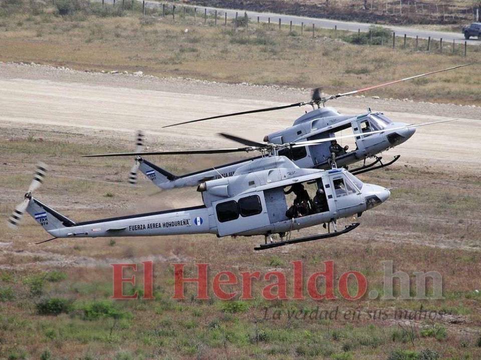 Los helicópteros Bell 412 sí fueron incluidos en el proyecto y se continúa con los trabajos para que estén óptimos.