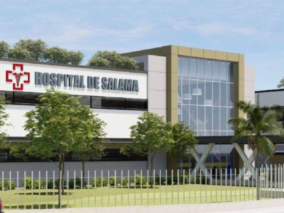 Este es el modelo del Hospital de Salamá, Olancho.