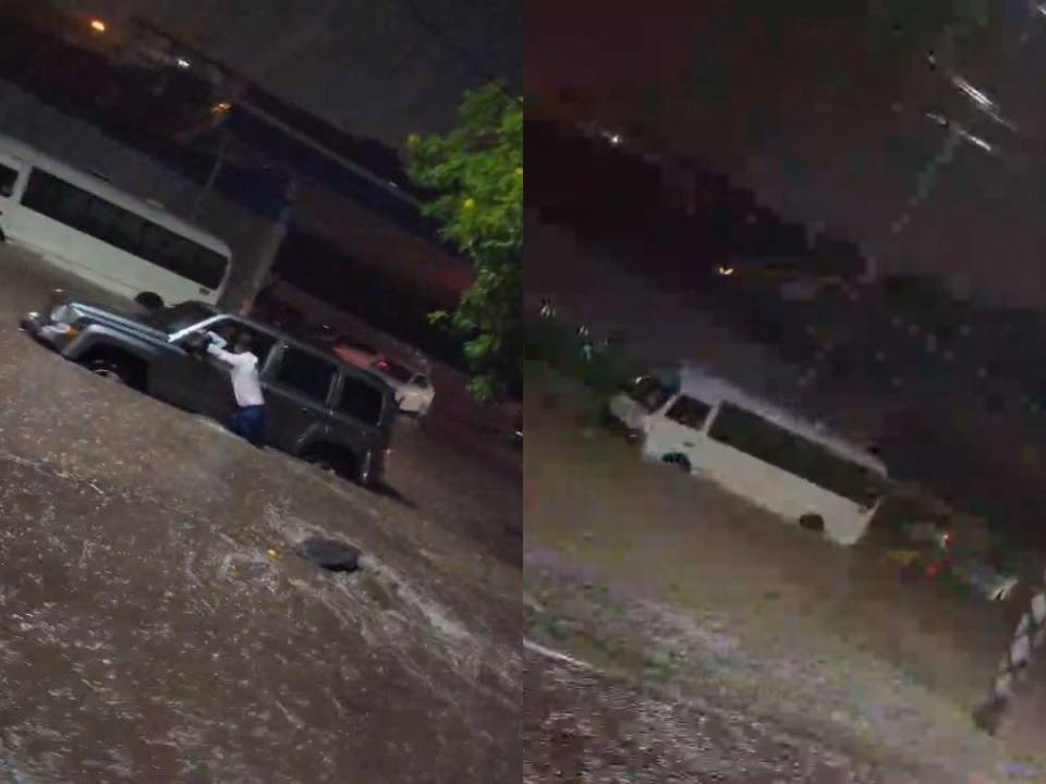 En imágenes se muestran los estragos que dejaron anoche las fuertes lluvias en el territorio nacional.