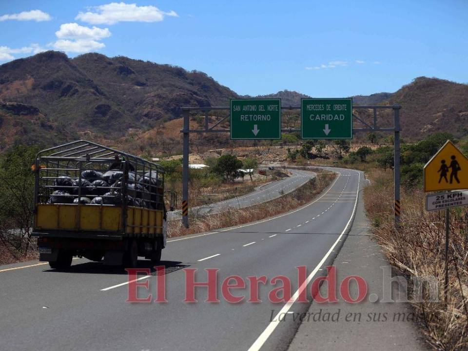 El canal seco fue pensado en su mayoría para los vehículos de carga pesada.