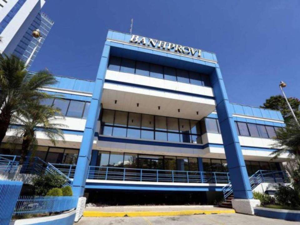 Fachada del Banco Hondureño para la Producción y la Vivienda.