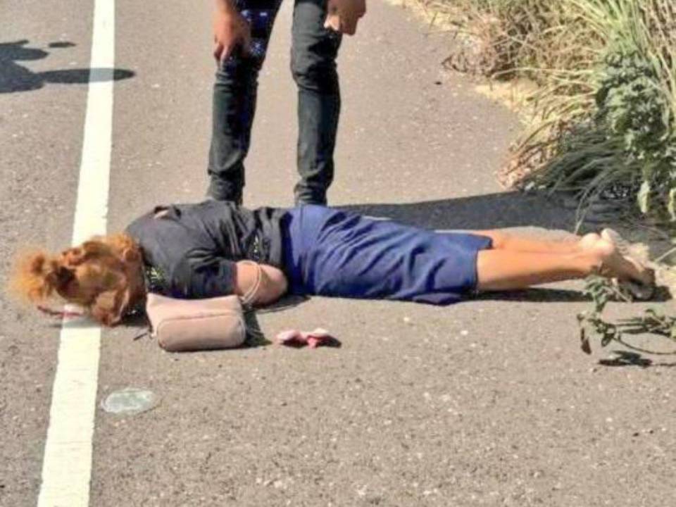 Delmy Linares Méndez, de 49 años, murió la noche de este viernes luego de haber sido lanzada por el cobrador de un autobús interurbano que cubría la ruta El Triunfo–Choluteca.