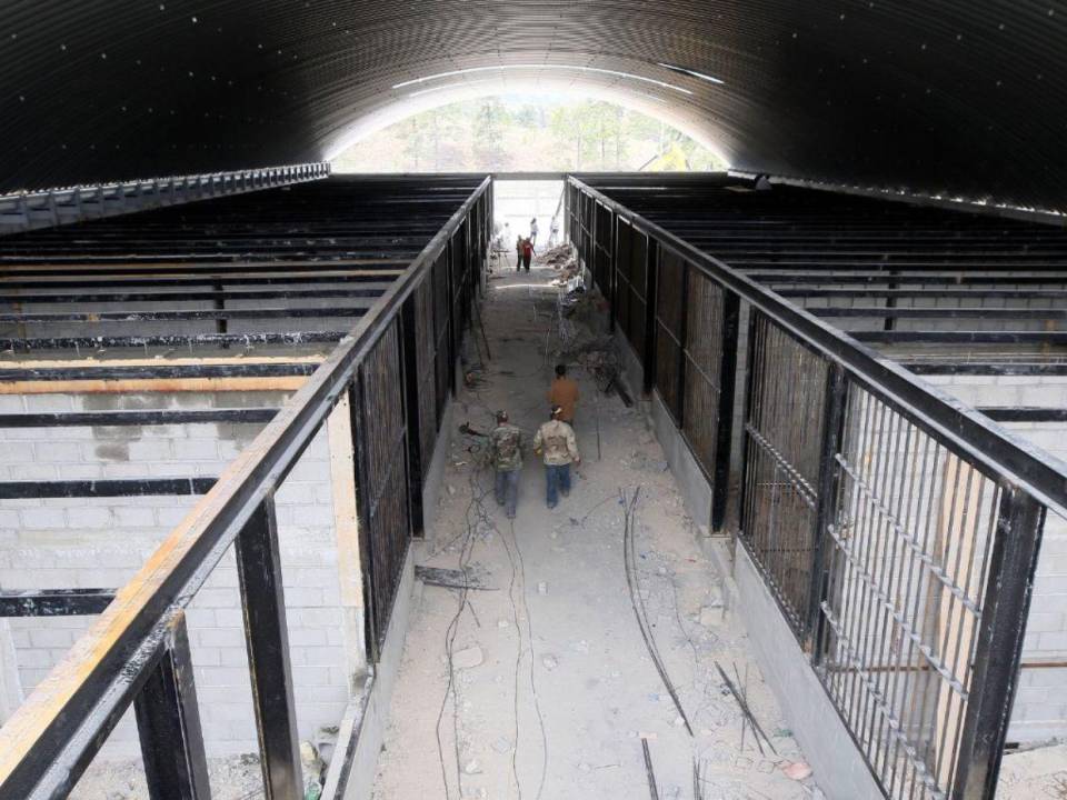 Este es el nuevo módulo de mínima seguridad que se construye en Támara. El espacio albergará 1,008 reos.