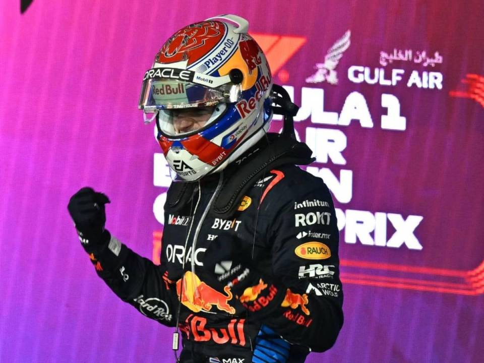 Max Verstappen, vigente triple campeón mundial de Fórmula 1.