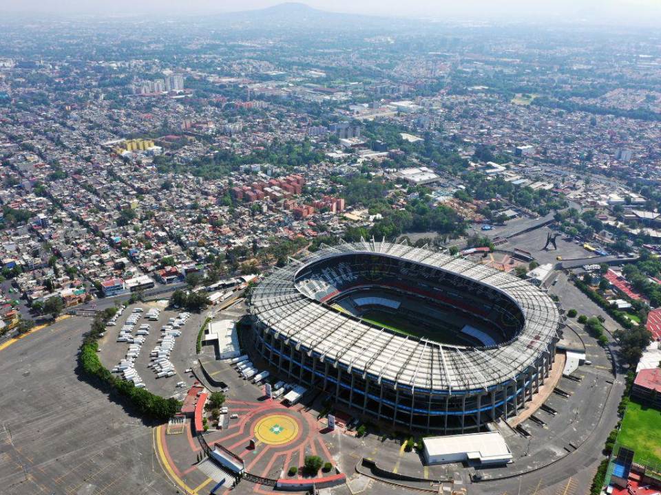 El estadio Azteca será el único en haber albergado partidos en tres Copas del Mundo.