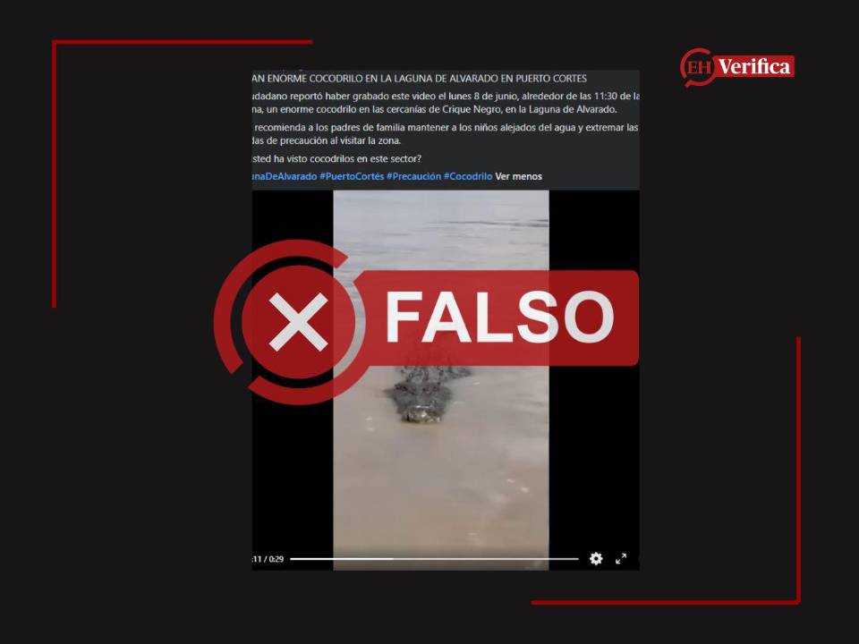 Captura de pantalla a una publicación de Facebook hecha el 11 de junio de 2026, adaptada a esta cartela.