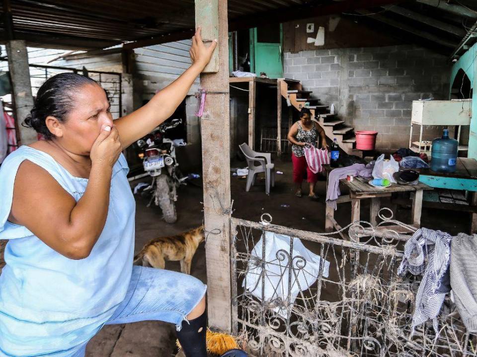 Los primeros efectos del huracán Julia en Honduras