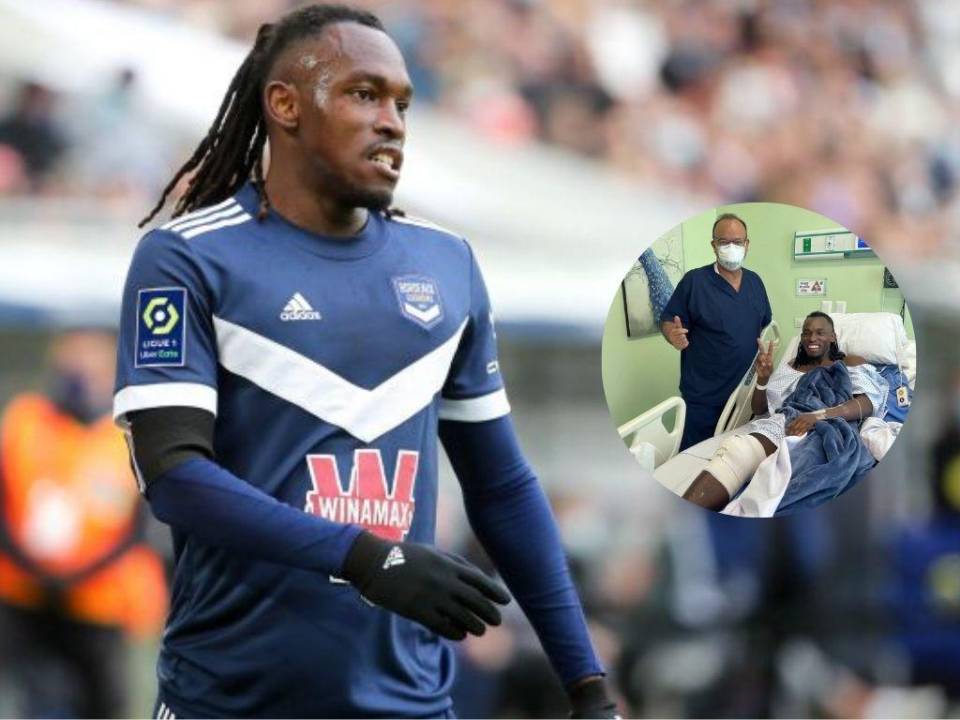 Alberth Elis se perderá el resto de la temporada con el Girondins de la primera división de Francia.