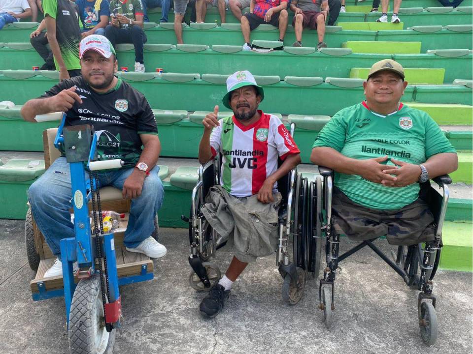 Enrique Ruiz, Orlando Solís y Ricardo Argueta tienen vía libre para ver jugar a su amado Marathón de local.