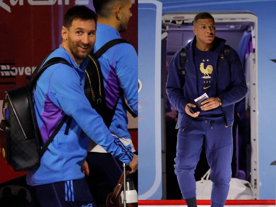 Messi y Mbappé ya están en Qatar.