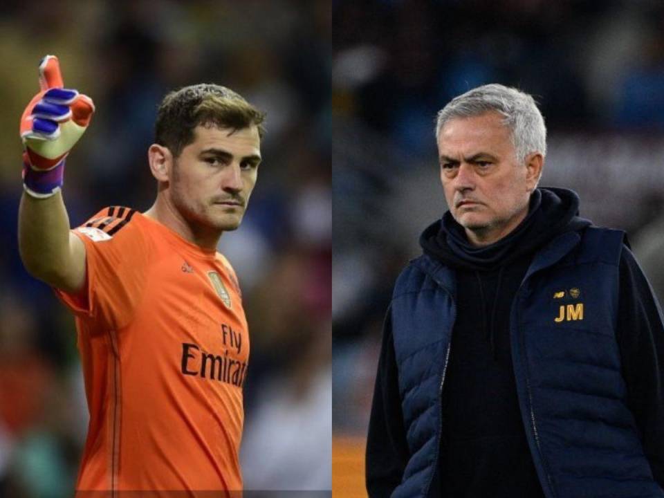 José Mourinho e Iker Casillas compartieron varias temporadas en el Real Madrid.