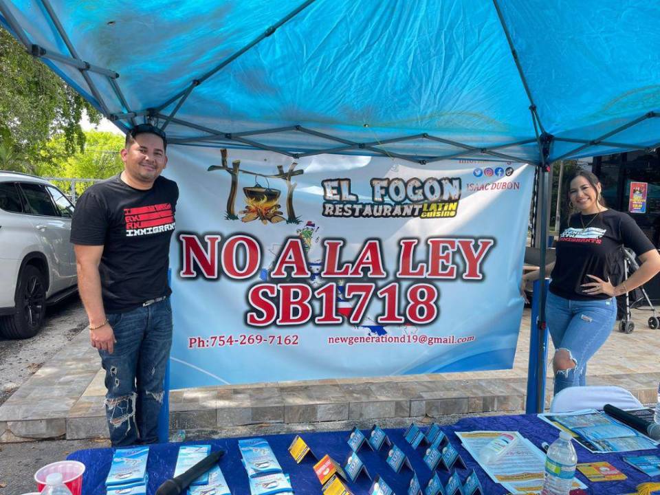 Los hondureños en Florida están promoviendo actividades en contra de la ley SB 1718, para intentar que sea abolida.