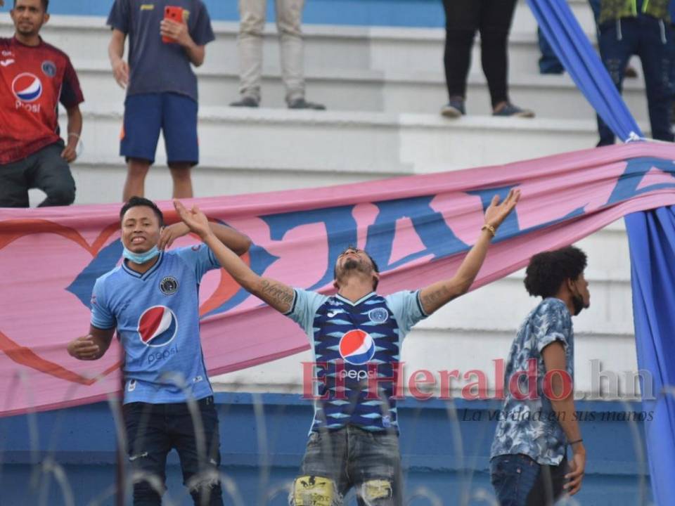 Apoyo, optimismo y presión: El ambiente festivo en el Motagua - Vida por el pase a semifinales