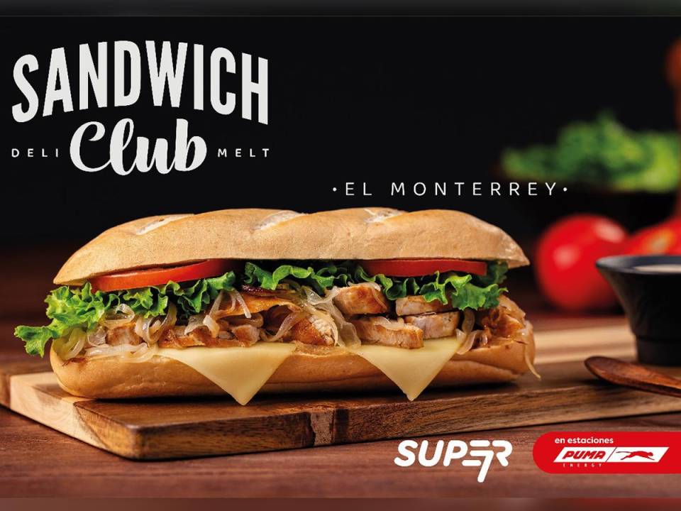 <i>Disfruta del exquisito sabor del sándwich Monterrey, una de las trece deliciosas especialidades que ofrece Super 7 en su nueva campaña “Sándwich Club”.</i>