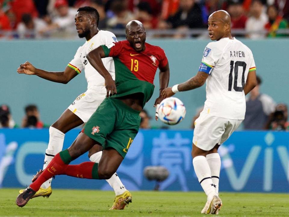 Danilo Pereira fue uno de los jugadores destacados de Portugal en la victoria ante Ghana.
