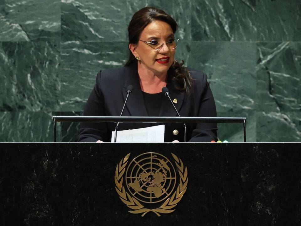 La presidenta de Honduras, Xiomara Castro, quien arribó a Nueva York el pasado domingo 17 de septiembre, compareció este día ante la Organización de Naciones Unidas (ONU) en el marco de la 78ª Asamblea General.
