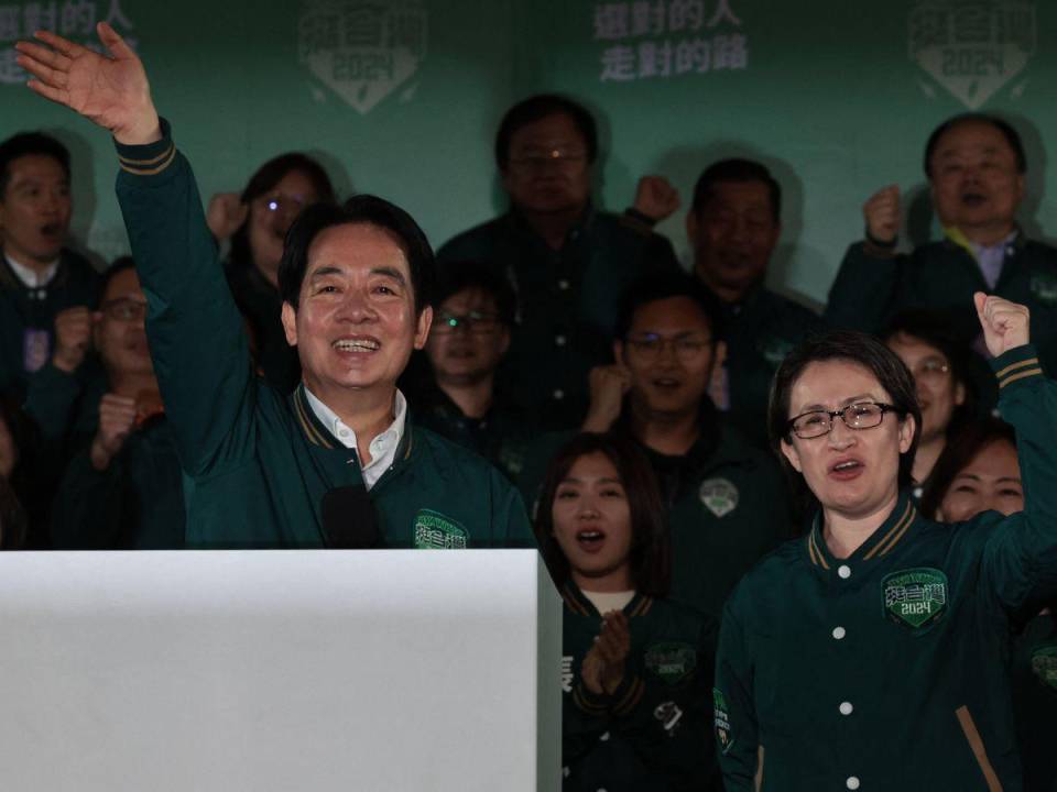 El candidato del partido gobernante de Taiwán, Lai Ching-te, considerado una amenaza a la paz por parte de China.