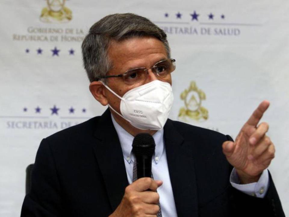 Imagen del secretario de Salud, José Manuel Matheu.