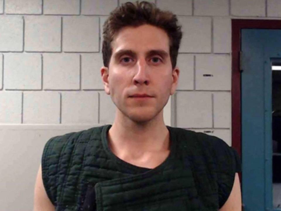 Bryan Kohberger, quien fue arrestado en relación con el asesinato de cuatro estudiantes universitarios en Moscú, Idaho.