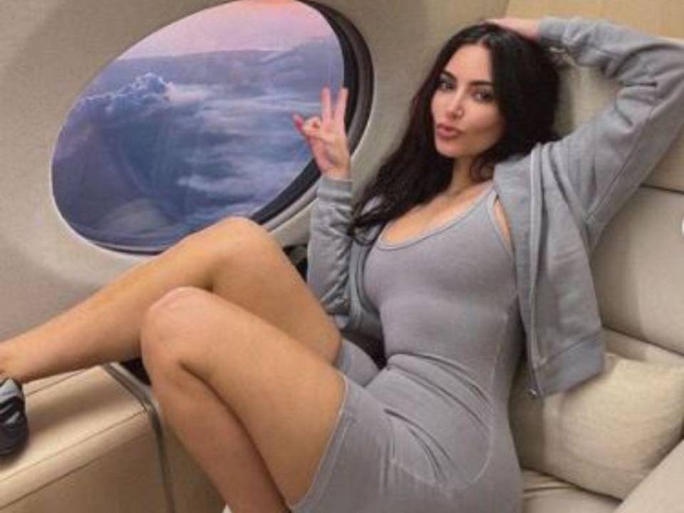 Kim dejó de viajar hace varios años en vuelos comerciales y ahora lo hace con todos los lujos que ella desea en su propio avión.