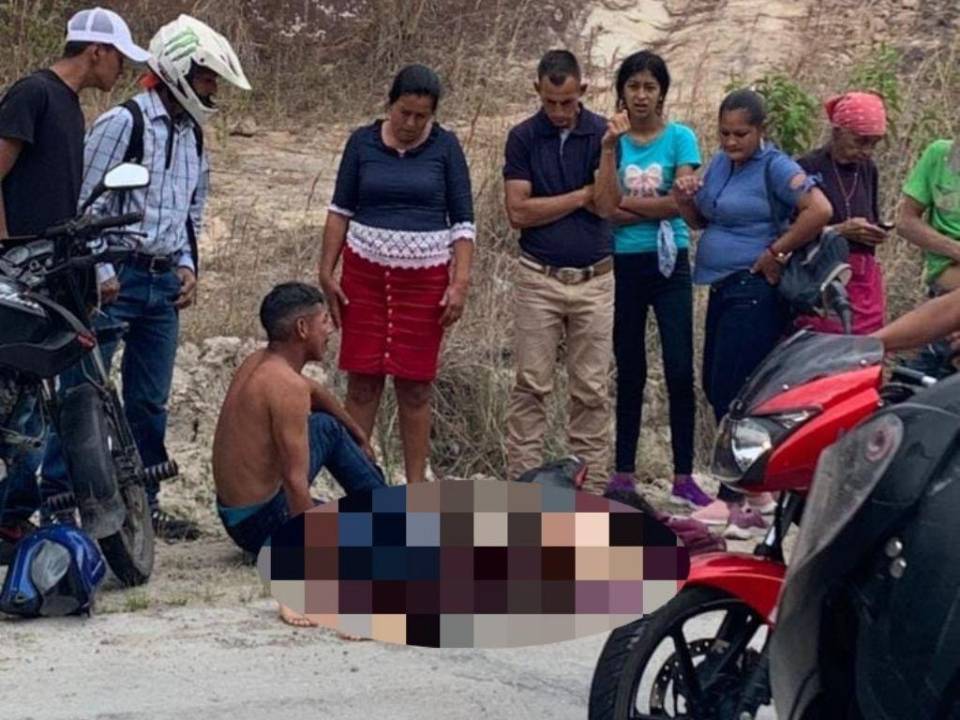 Escena donde murió la joven María Angélica López.