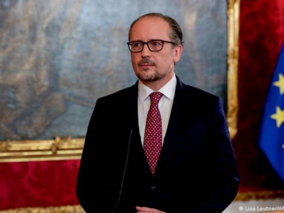 El ministro austriaco de Asuntos Exteriores, Alexander Schallenberg.