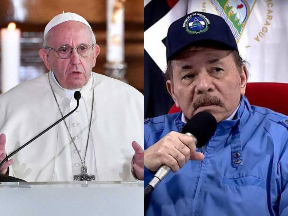 El papa Francisco respondió ante la persecución del régimen de Ortega a opositores políticos y a la Iglesia Católica.
