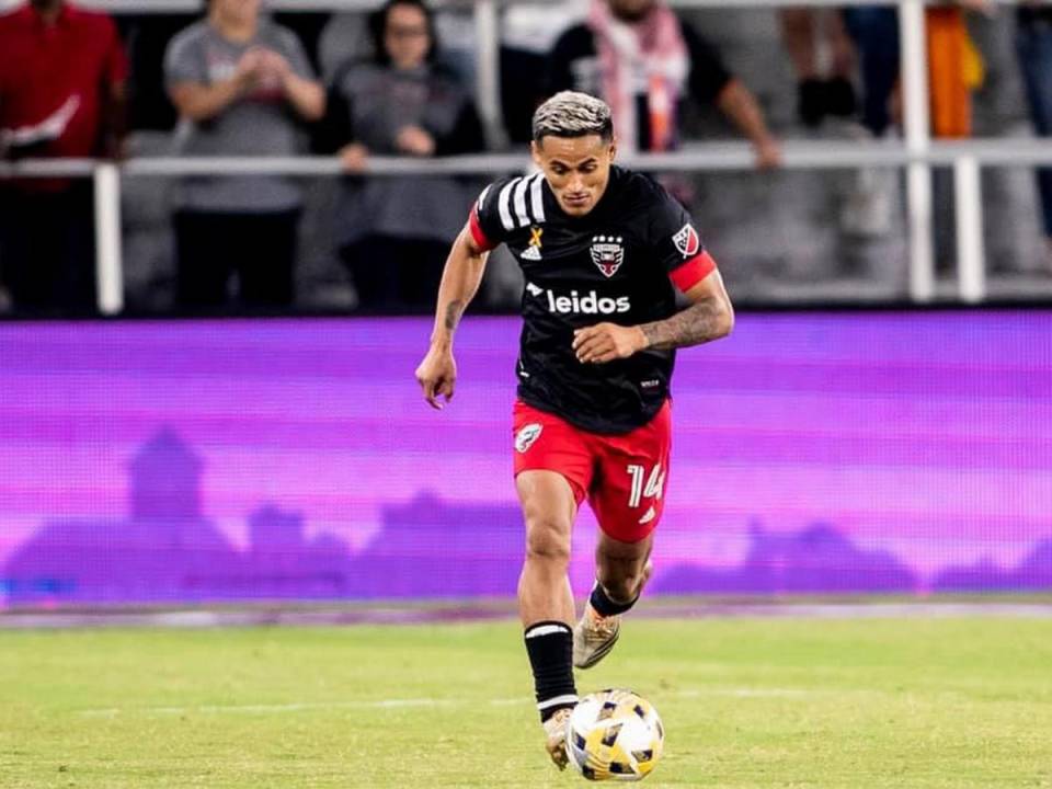 Andy Nájar ha vuelto a tener participación con el DC United.