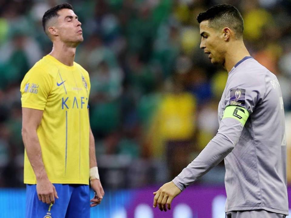 En Arabia Saudita no están contentos por el rendimiento del portugués Cristiano Ronaldo, encabeza la lista de los jugadores que más goles fallan